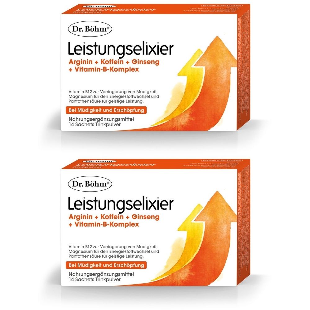 Dr.böhm Leistungs-Elixier Brausegranulat 2x 2x14 St Granulat