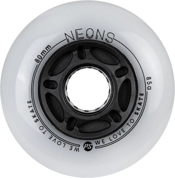 Inliner Rollen Powerslide Neons 4 Stk. (80mm - Red)