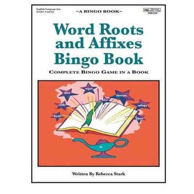 Word Roots and Affixes Bingo Book: Complete Bingo Game In A Book, Taschenbuch von Rebecca Stark, January Productions, Incorporated, 978-0-87386-426-8