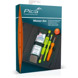 Pica Master Set Markier Set Zimmermann - 55030 - für Dachdecker, Spengler, Maurer...