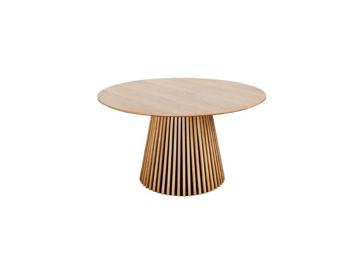 Runder Design Esstisch „Walhalla“, verschiedene Grössen Eiche Natural Invicta Interiors