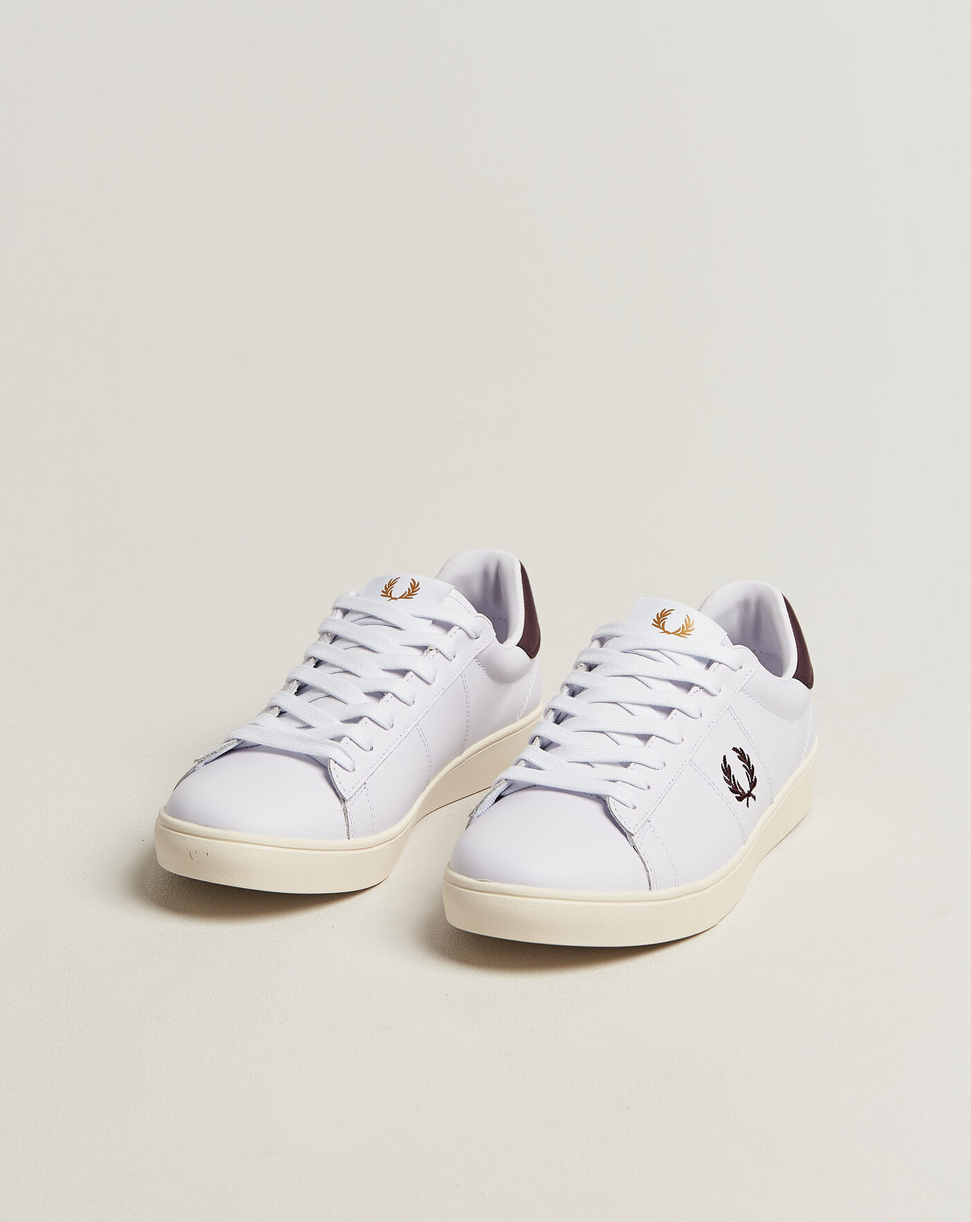 Fred Perry Spencer Leather Sneaker White men 42 Hvid