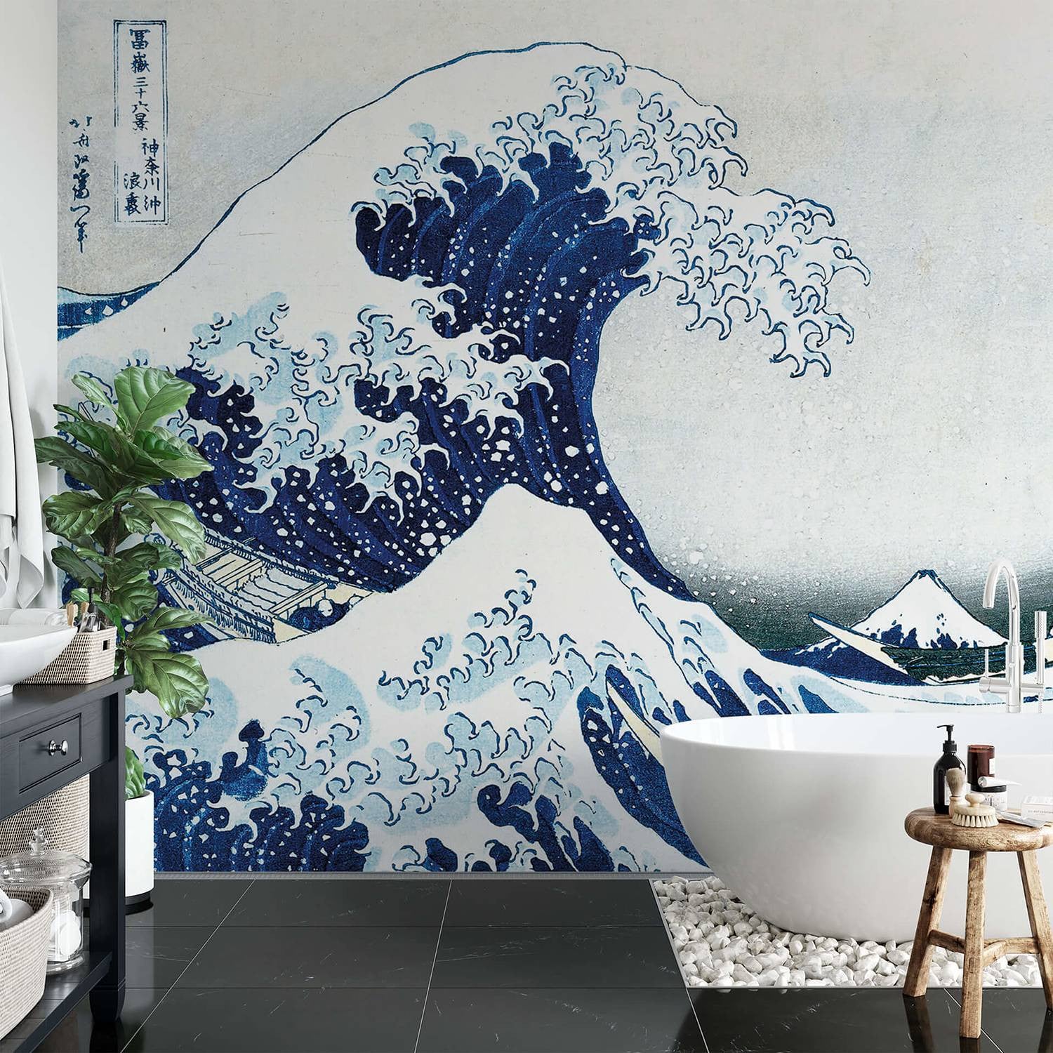 home24 Fotobehang The Great Wave Zee 3 x 2 m
