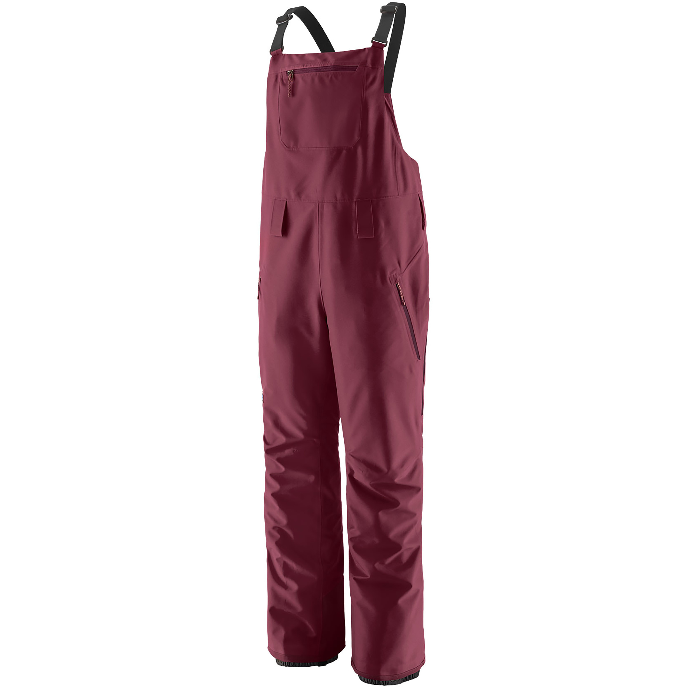 Patagonia Powder Town Bib Hose Damen Hardshellhose & Regenhose lila Größe S Freeride | Skifahren Winddicht Wasserabweisend