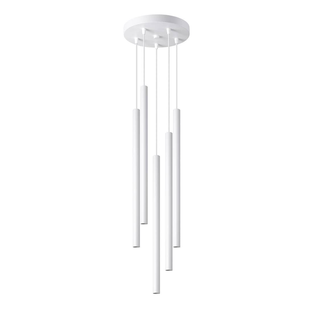 Sollux Lighting Hanglamp PASTELO 5P wit