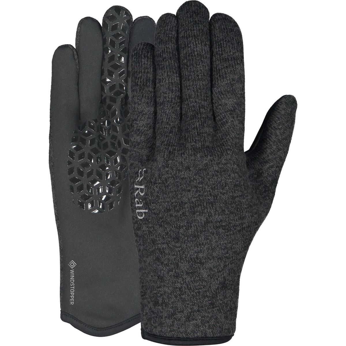 Rab Quest Windstopper Gloves anthracite (ANT) S QAJ-66-ANT-SML