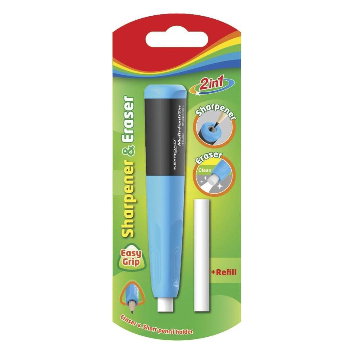 CWR Pack 1 Blister Bleistiftspitzer mit Radiergummi (KR972183)
