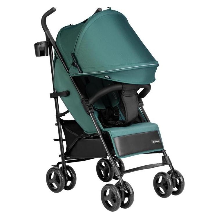 Tulano Kinderwagen Davos 35 Grün-Schwarz (0 Monate - 4 Jahre) (TN-DAVOS 35 GREEN-BLACK)