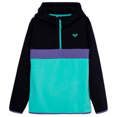 Roxy - Kid's Frost Fern Girl - Fleecepullover Gr 10 Years - M schwarz/türkis