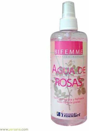 Ynsadiet Rose Water 250ml. Biofemme