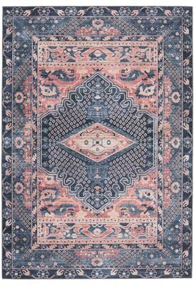 Nikki Chu Issa Machine Washable Medallion Area Rug
