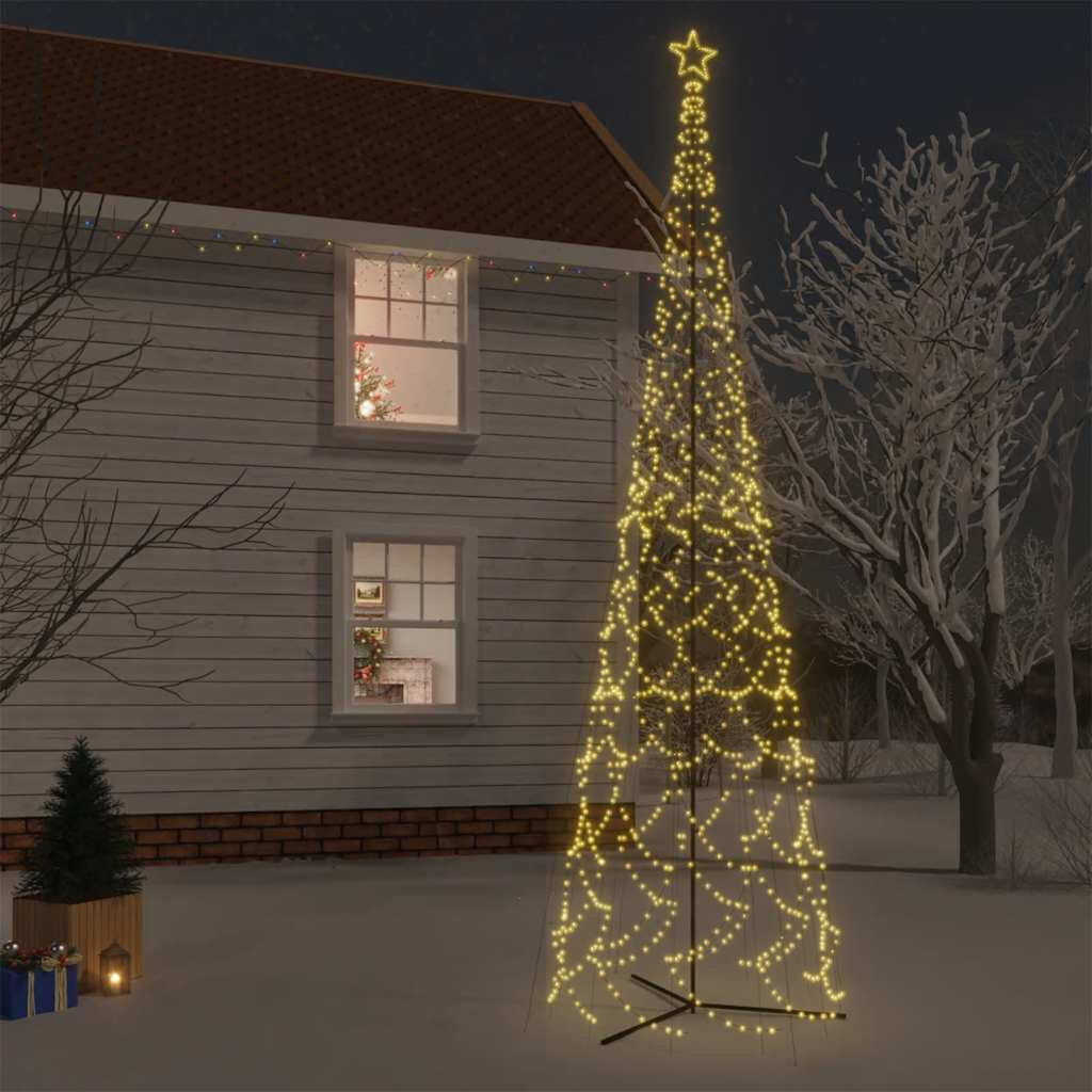 The Seasonal Aisle Christmas Tree Warm White 800cm H
