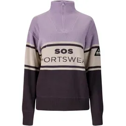 SOS Idre Windstopper Strickpullover 4410 - wisteria M