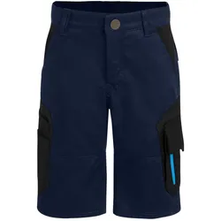 Kinder Arbeitsshorts "CHARLY" - 134/140 - marine/schwarz