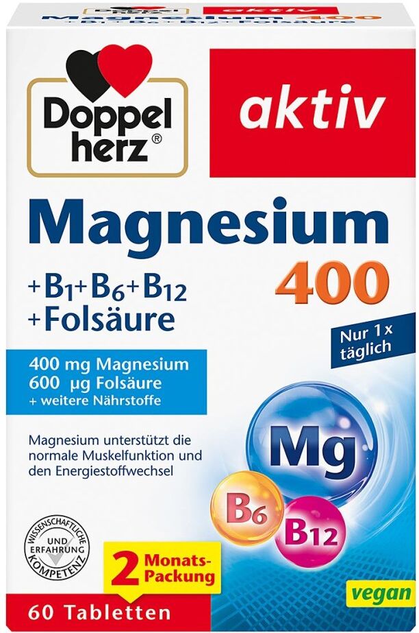 Doppelherz Magnesium 400 mg Tabletten 60stk