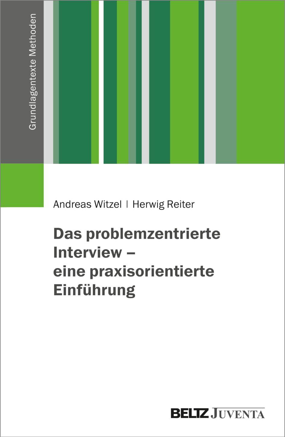 Andreas Witzel - Das problemzentrierte Interview - eine praxisorientierte Einführung - Preis vom 17.10.2026 19:25:27 h