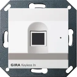Gira 261727 Gira Keyless In Fingerprint-Leseeinheit System 55 Reinweiß m