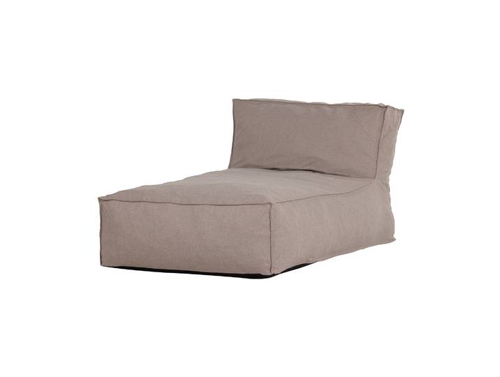 Lit de jardin 80x175x95 cm Oléfine Sable VELORA