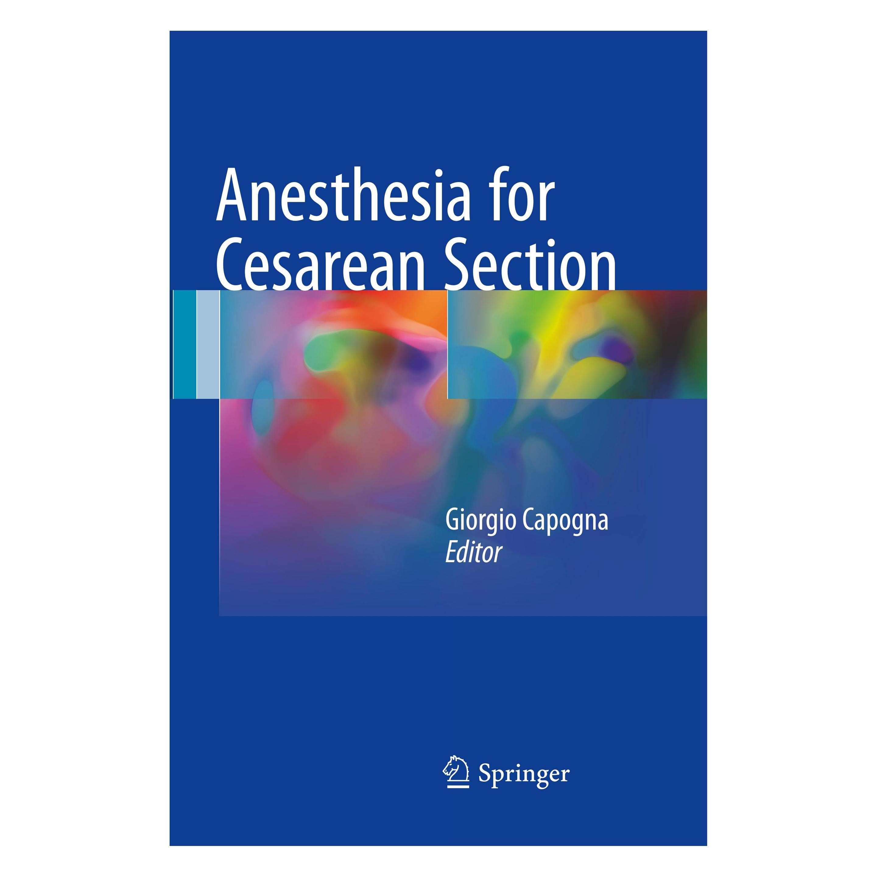 Springer Anesthesia for Cesarean Section (Englisch, Softcover, Giorgio Capogna) (34352692)