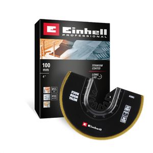 Einhell Multifunktionswerkzeug-Zubehör 708059, 100 mm Ø, Segmentsägeblatt, Open Back