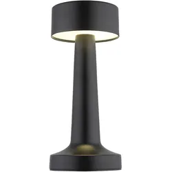 Tischlampe Tischleuchte Schlafzimmerlampe Wohnzimmerleuchte, Metall Kunststoff, Akku dimmbar CCT Schaltung, 1,2W 65Lm 2700K 4000K 6500K, H 21 cm