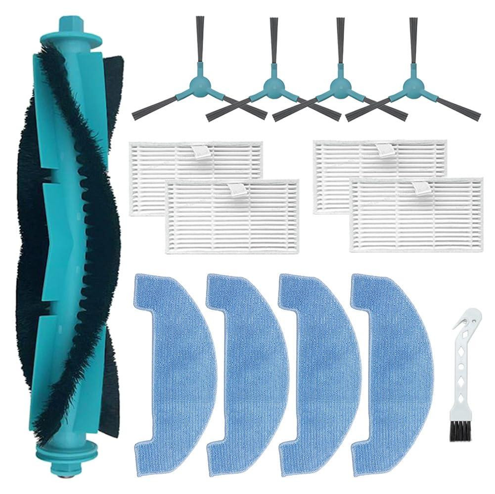 Dripio 11-delige accessoire set voor robotstofzuiger compatibel met Ultenic D10