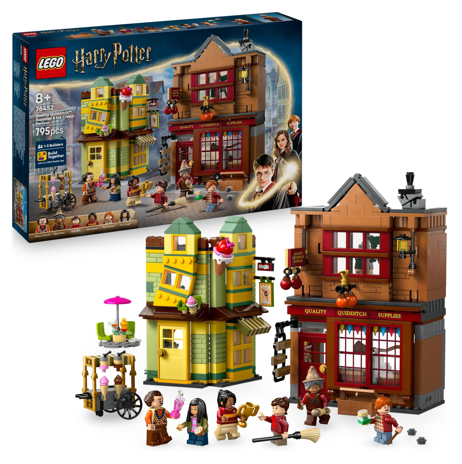 LEGO Harry Potter Diagon Alley: Kwaliteit Quidditch & Ijs 76452