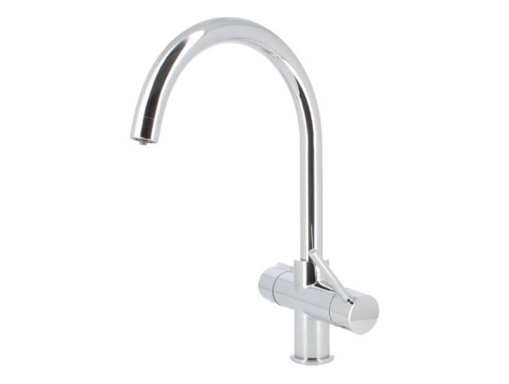 BieTal Küchenarmatur Wasserhahn Küche Armatur BieTal® BT-504 5-Wege C-Auslauf Mischbatterie Kaltwasser & Warmwasser & filtriertes stilles kaltes Sprudelwasser