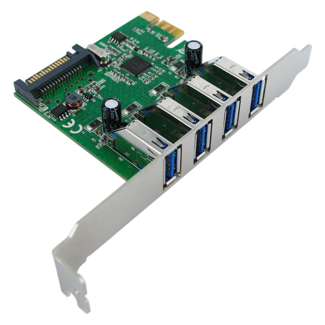 Value PCI-Express-Karte, USB 3.2 Gen 1, 4 Ports (15.99.2117)