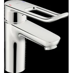 HANSA HANSACARE Waschtischarmatur mit Bügelhebel, Ausladung 114 mm, chrom, 46022286
