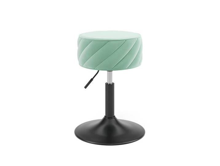 Vicco Hocker Cherio Mintgrün 35 x 50.5 cm, Rund, 35x50.5x38.5 cm, Wohnzimmer, Sessel, Hocker & Hockerbänke, Sitzhocker