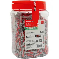 Fischer, Dübel, DuoPower 6x30 BigBox (950 Stk.)