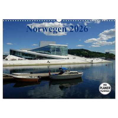 Norwegen und seine Schönheiten 2026 (Wandkalender 2026 DIN A3 quer), CALVENDO Monatskalender