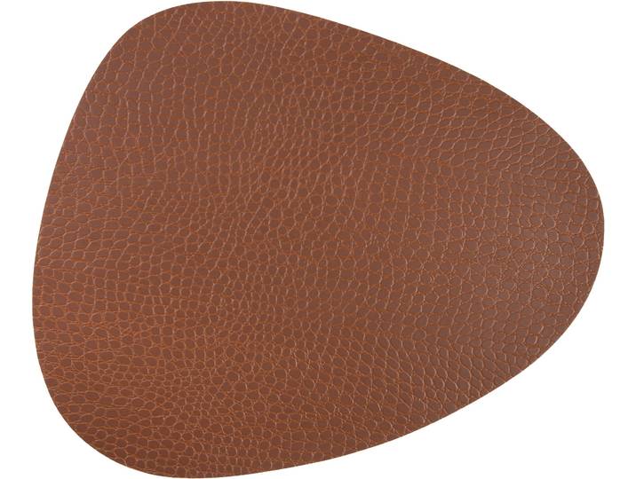 Platzset STUCO Iguana – Stone-Shape , braun, B:37cm L:44cm, Obermaterial: 82% PVC, 18% Polyester, Platzsets, Platzset