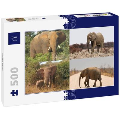 Lais Puzzle Collage Elefant 500 Teile