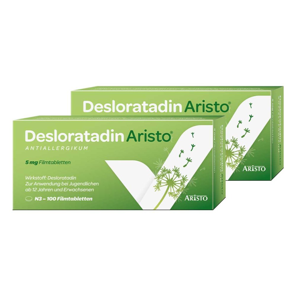 Aristo Pharma GmbH Desloratadin Aristo 5mg 08102625