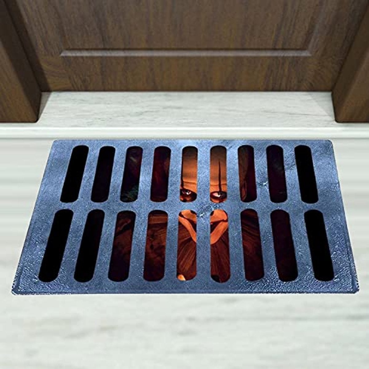 Scary Halloween Deurmat - Grappige Horrordecoratie voor Buiten - Antislip Voetmat