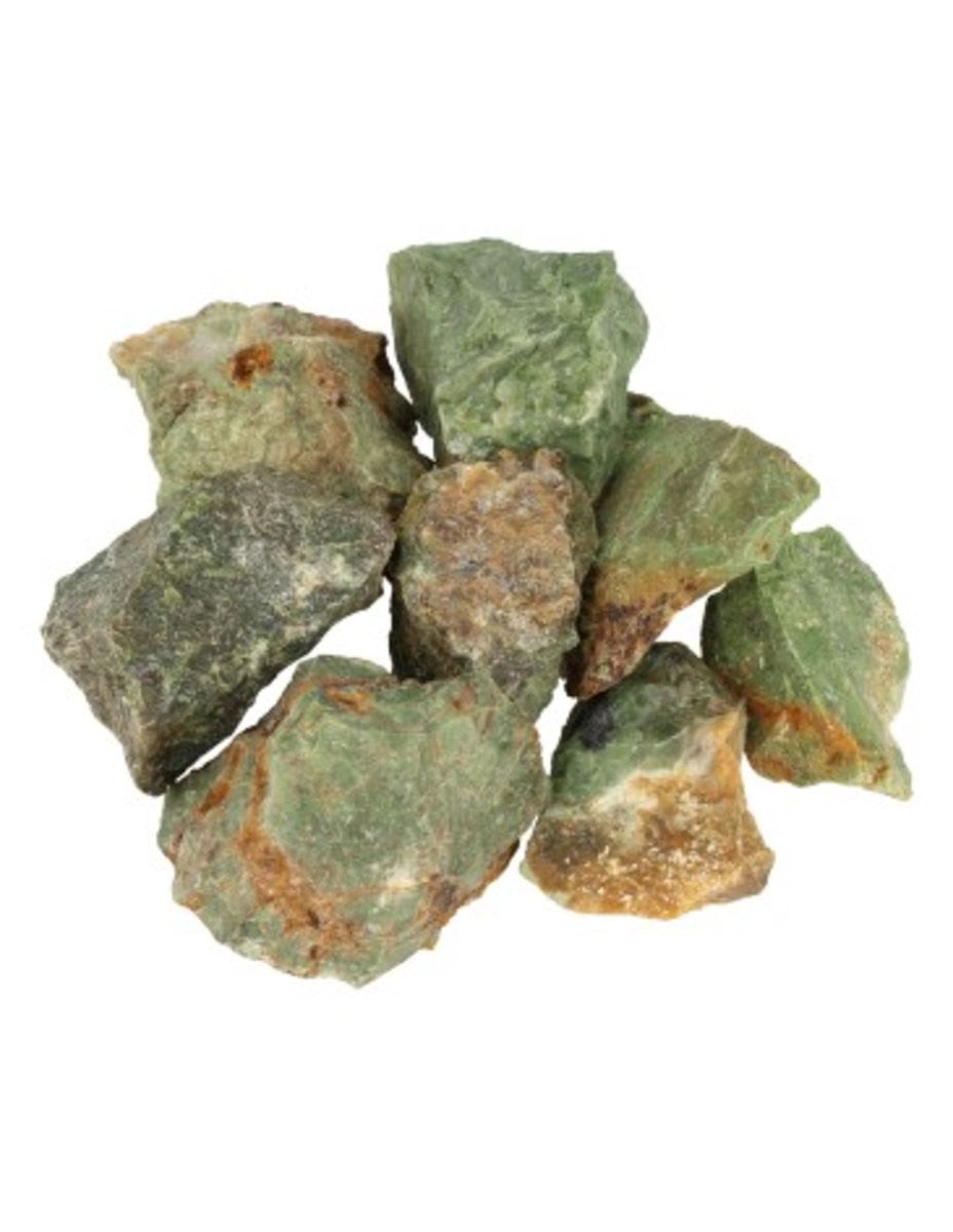 Chrysopraas 250 g ruwe brokjes