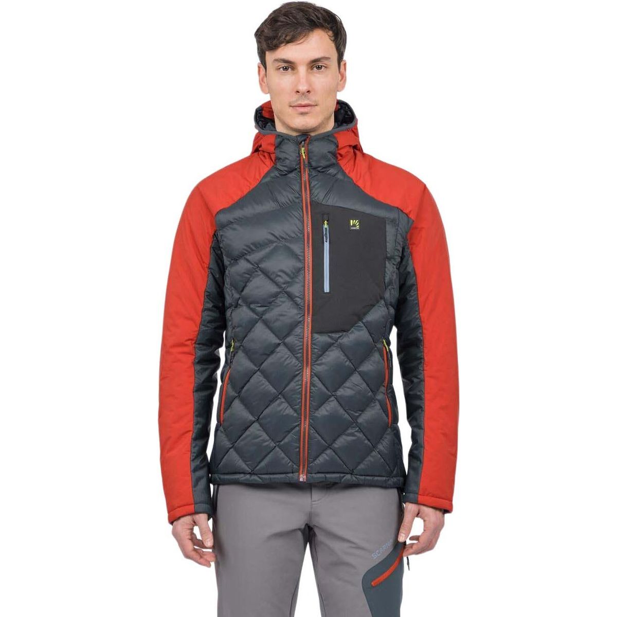 Karpos Lastei UP Jacket woodl.gray/fire (300) 3XL 2511044-300-3XL