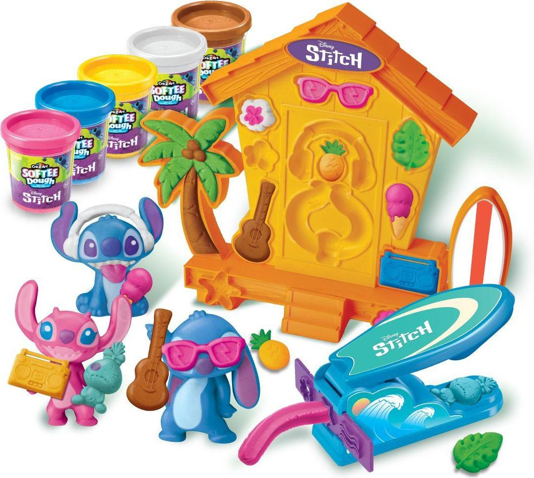 Lexibook Disney Stitch zachte deegfiguren set