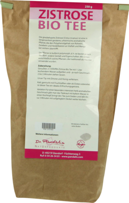 Dr. Pandalis GmbH & CoKG Naturprodukte ZISTROSE BIO Tee 250 g 02707502