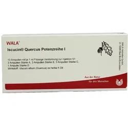 Iscucin Quercus Potenzreihe I Ampullen 10X1 ml