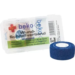 BEKO Wund-Schnellverband Box 2 Rollen a 4,5m x 25mm