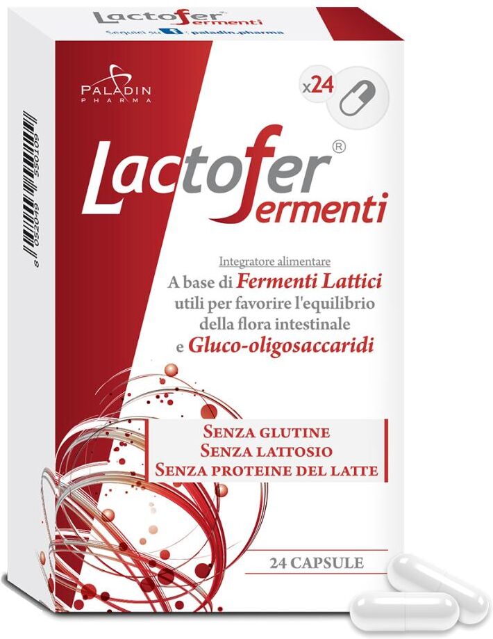 PALADIN PHARMA SpA Paladin Pharma, Lactofer Fermenti, 24 Capsule
