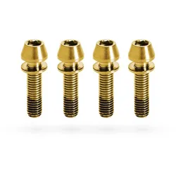 KOGEL BEARINGS Titanschrauben Set für Vorbauten | M5x18 mm gold