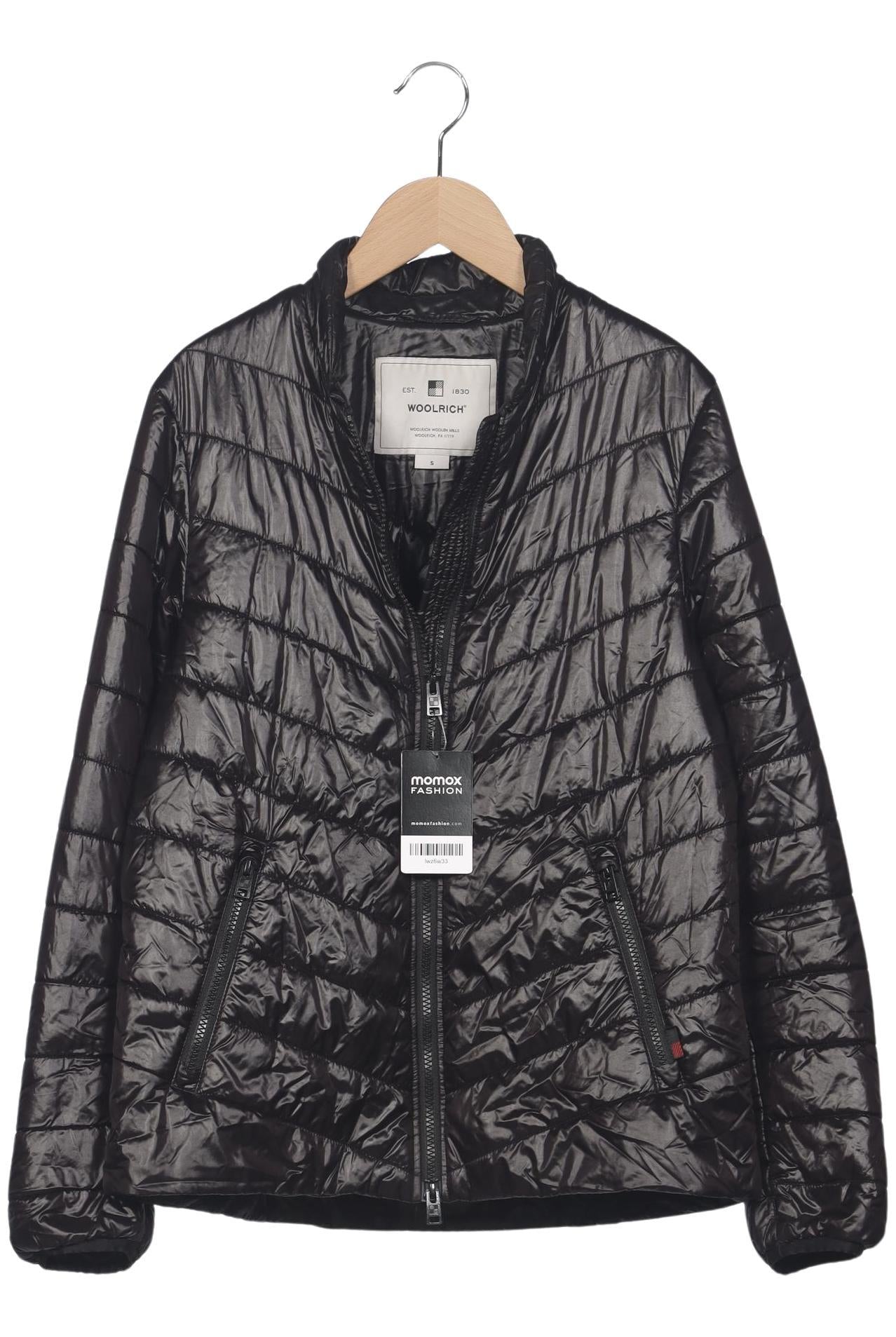 Woolrich Damen Jacke, Schwarz, Gr. S, Synthetik - Second Hand