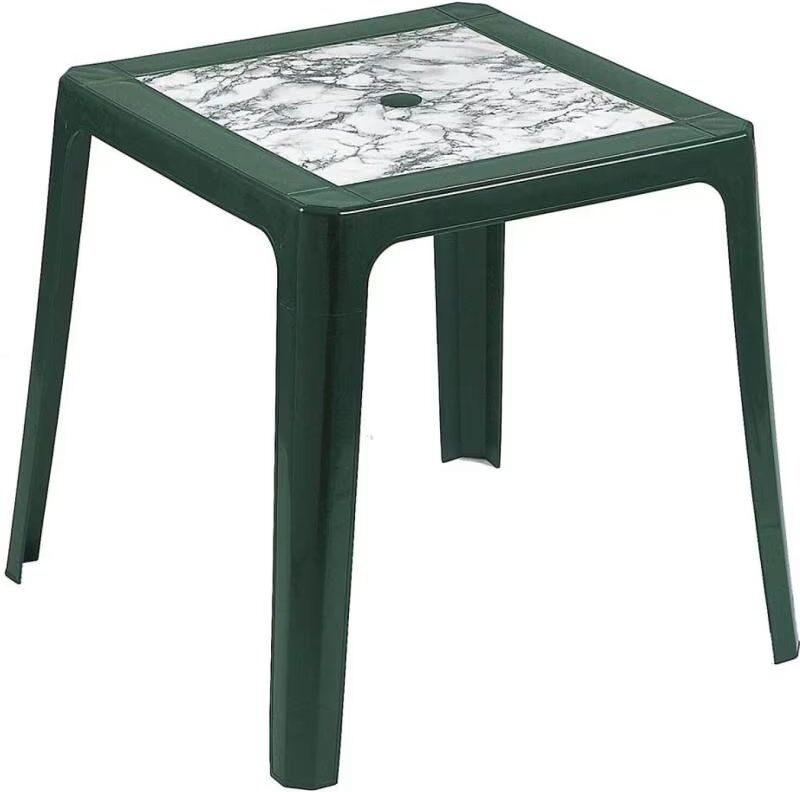 Mesa Auxiliar Garden Life Para Jardín, Piscina Y Playa Verde Talla Única Unisex