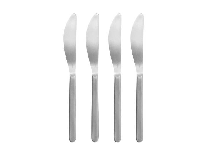Brotmesser BLOMUS Stella 4 Stück , silber (silberfarben), Kochmesser, Brotmesser