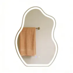 BADSPIEGEL mit Beleuchtung Jarwen 3.4/50/70 cm
