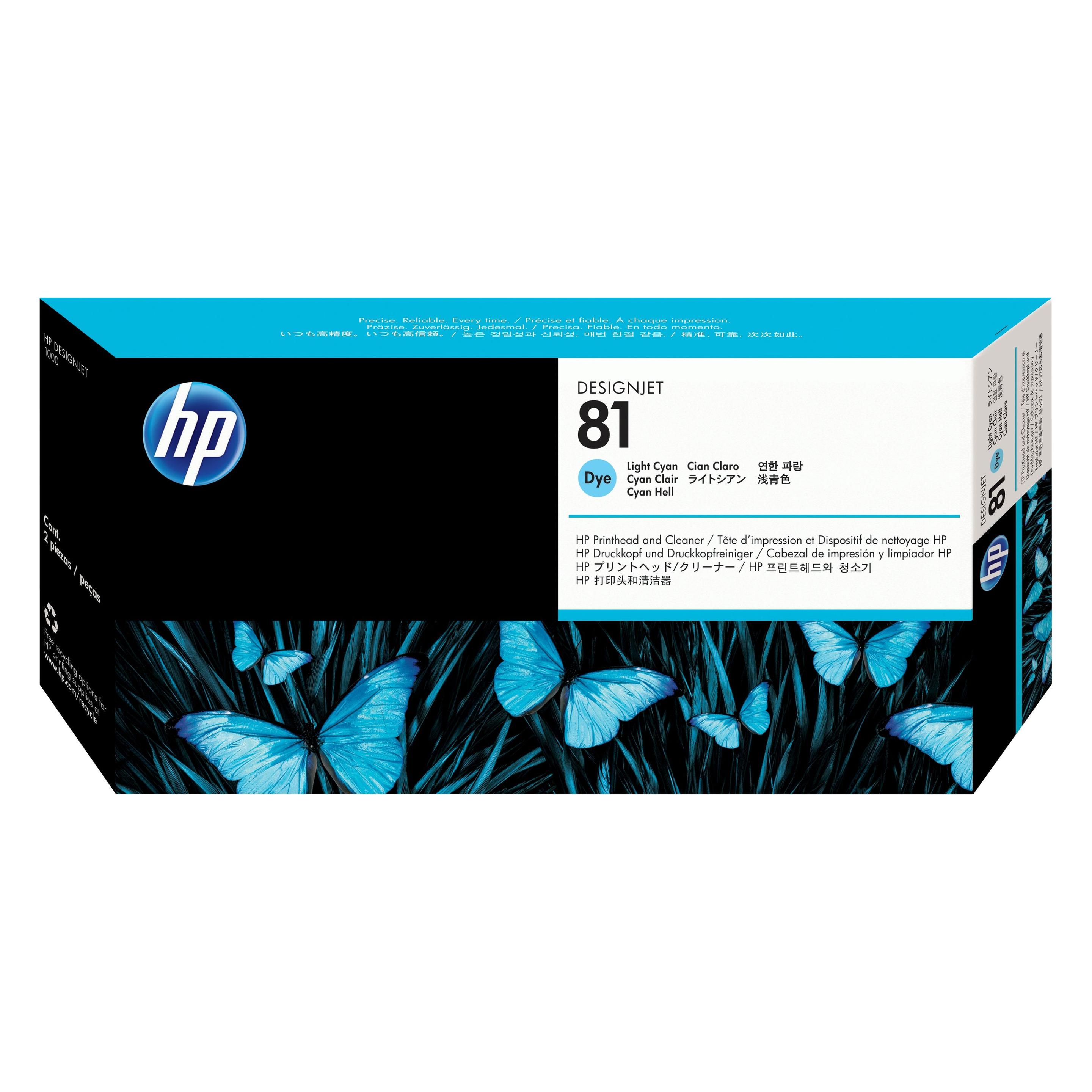 HP 81 und Reiniger (LC) (C4954A)